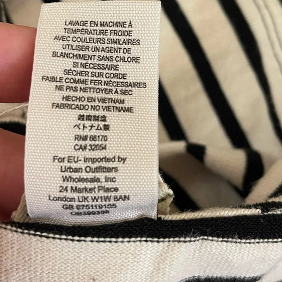 Free People We the Free Madness striped high- low muscle tank top XS - Picture 4 of 4